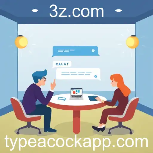 As Salas de Chat: Uma Dimensão Inovadora de Jogos no Typeacock.com